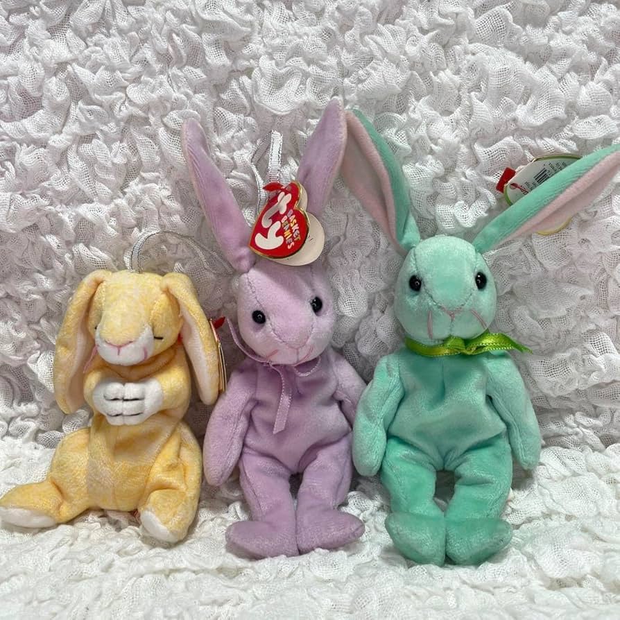 Amazon.co.jp: まとめ売り うさぎ ビーニーベイビーズ ぬいぐるみ ty